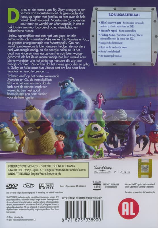 Monsters En Co (DVD)
