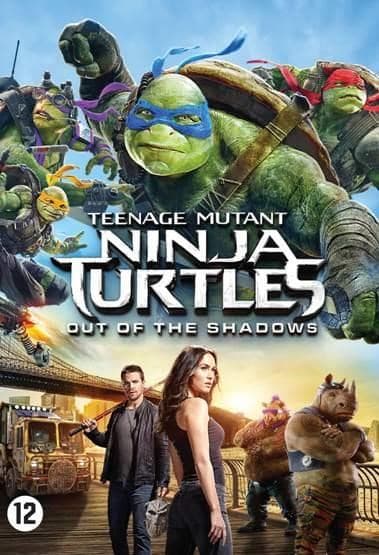 Teenage mutant ninja turtles 2 - Out of The shadows (DVD)