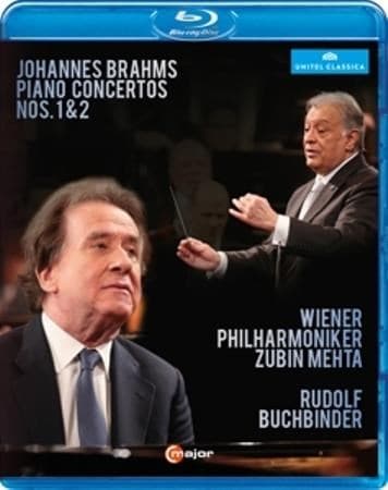 Rudolf Buchbinder & Vienna Philh. & Mehta - Piano Concertos No.1 & 2 (Blu-ray)