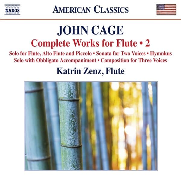 Katrin Zenz - Cage: Complete Works For Flute, Vol.2 (CD)