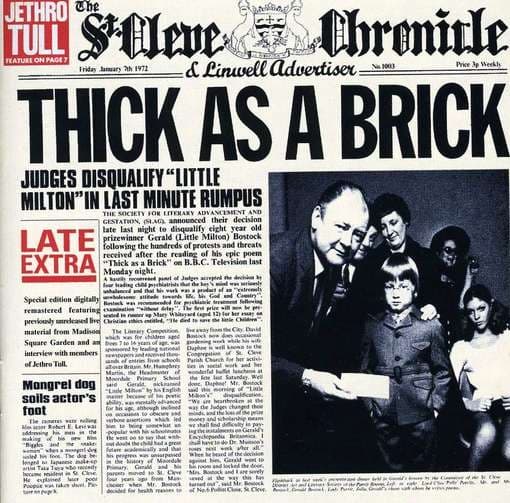 Jethro Tull - Thick As A Brick (CD)