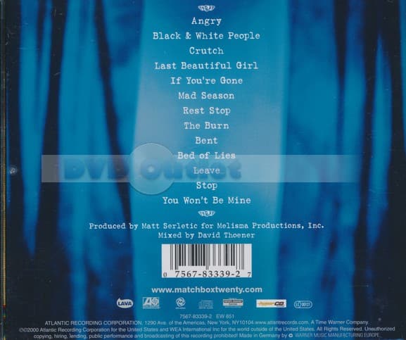 Matchbox 20 - Mad Season (CD)