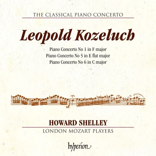 Howard Shelley, London Mozart Players - Piano Concertos Nos 1 5 & 6 (CD)