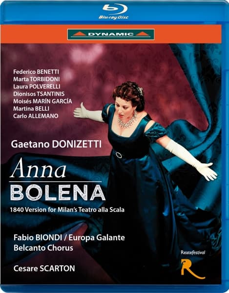 Europa Galante & Belcanto Chorus, Fabio Biondi - Anna Bolena (Blu-ray)