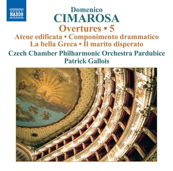 Czech Chamber Philharmonic Orchestra Pardubice, Patrick Gallois - Cimarosa: Ouverture 5 (CD)