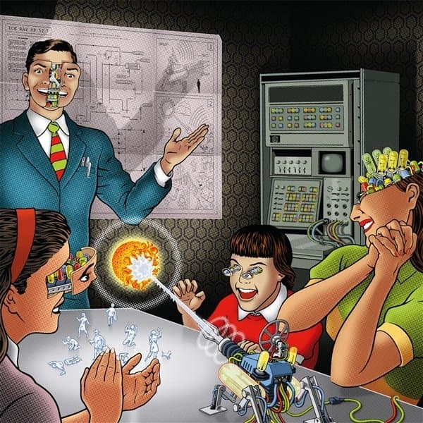 Arno De Cea & The Clockwork Wizards - Flash Freezing The Sun (LP)
