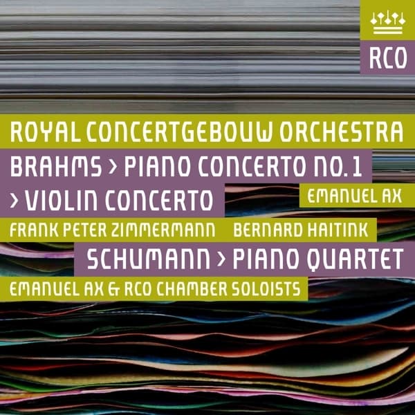Emanuel Ax, Frank Peter Zimmermann, Royal Concertgebouw Orchestra, Bernard Haitink - Brahms: Violin Concerto/Piano Concerto (2 CD)
