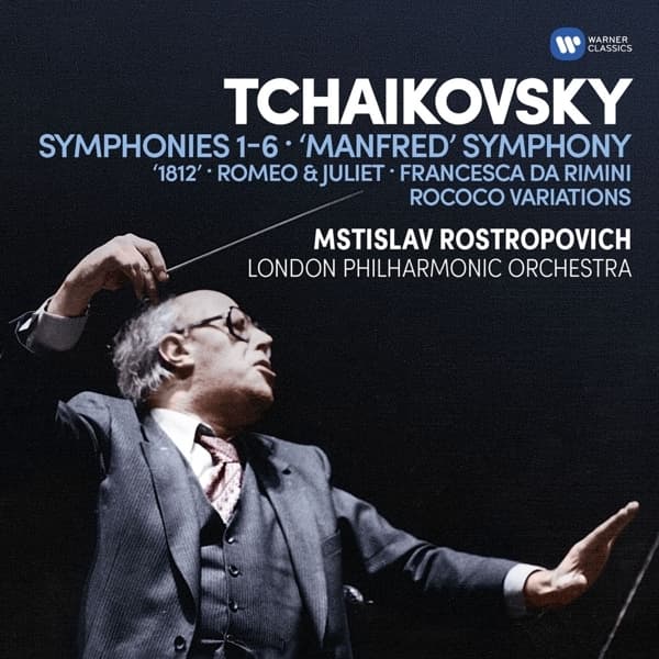 Mstislav Rostropovich, London Philharmonic Orchestra - Tchaikovsky: Symphonies 1-6 (6 CD) (Remastered)