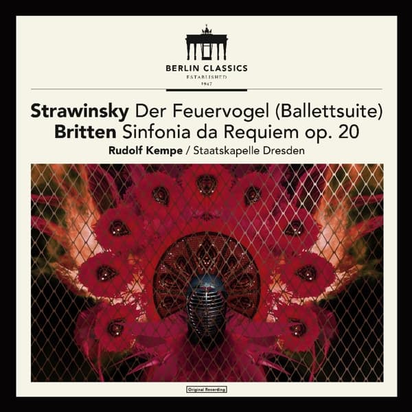 Staatskappelle Dresden, Rudolf Kempe - Der Feuervogel (Ballett-Suite) / Sinfonia Da Requiem Op. 20 (CD) (Remastered)