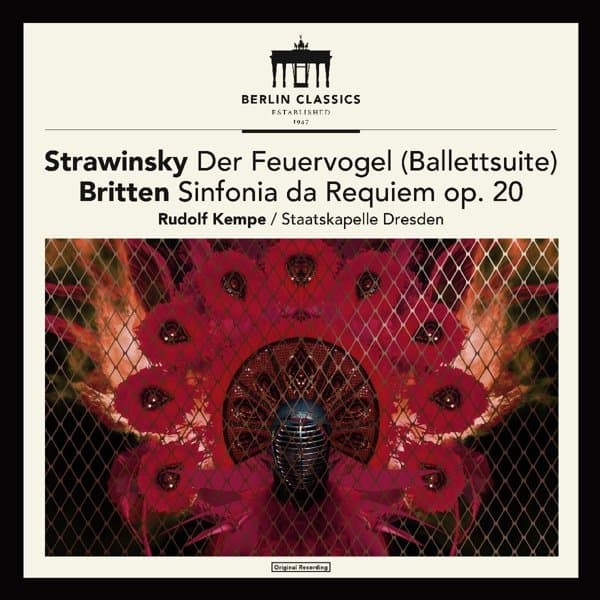 Staatskappelle Dresden, Rudolf Kempe - Der Feuervogel (Ballett-Suite) / Sinfonia Da Requiem Op. 20 (CD) (Remastered)