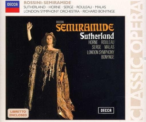 Dame Joan Sutherland, Marilyn Horne, Joseph Rouleau - Rossini: Semiramide (3 CD)