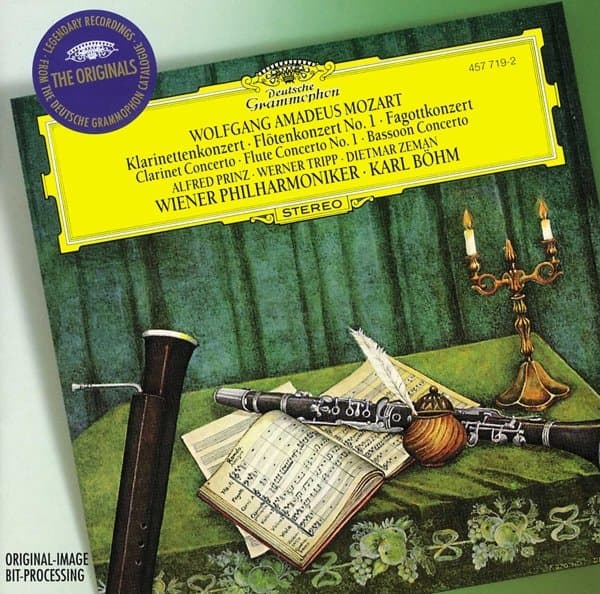 Alfred Prinz, Werner Tripp, Dietmar Zeman, Wiener Philharmoniker, Karl Böhm - Mozart: Wind Concertos (CD)