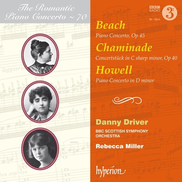 Danny Driver, BBC Scottish Symphony Orchestra, Rebecca Miller - The Romantic Piano Concerto - 70 (CD)