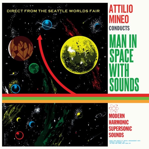 Attilio Mineo - Man In Space With Sounds (LP) (Coloured Vinyl)