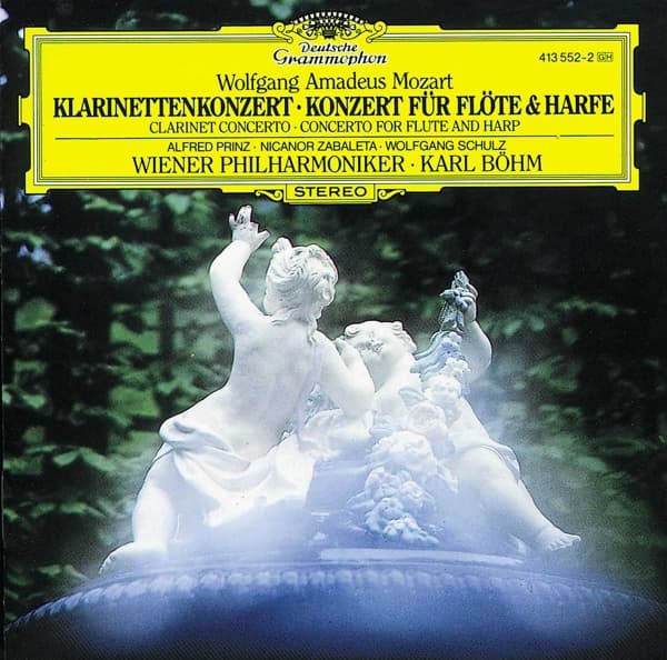Alfred Prinz, Wolfgang Schulz, Nicanor Zabaleta - Mozart: Clarinet Concerto K.622 | Flute & Harp Concerto (CD)