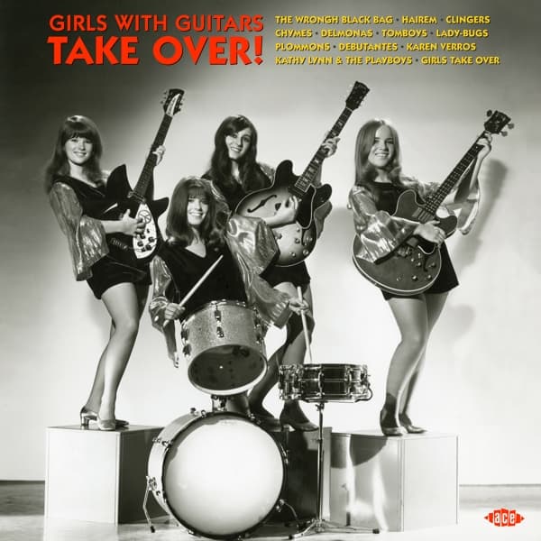 Various Artists - Girls With Guitars Take Over! (LP) (Remastered) (Coloured Vinyl)