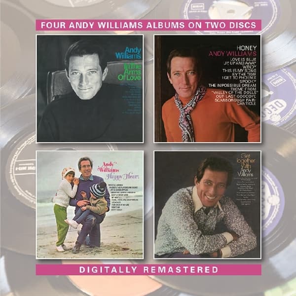 Andy Williams - In The Arms Of Love|Honey|Happy Heart|Get Together With Andy Williams (2 CD) (Remastered)