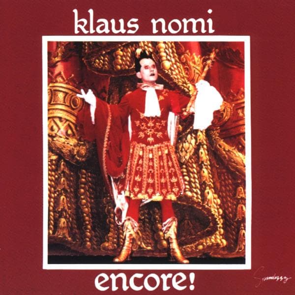 Klaus Nomi - Encore (Nomi's Best) (CD)