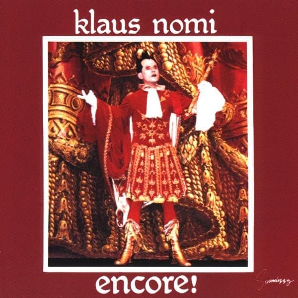 Klaus Nomi - Encore (Nomi's Best) (CD)