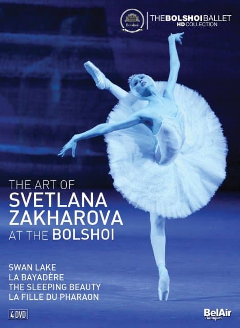 Svetlana Zakharova - The Art Of Svetlana Zakharova At The Bolshoi (4 DVD)