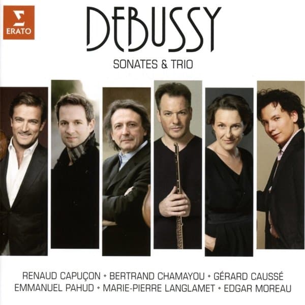 Renaud Capuçon, Emmanuel Pahud, Edgar Moreau - Debussy: Sonates & Trio (CD)