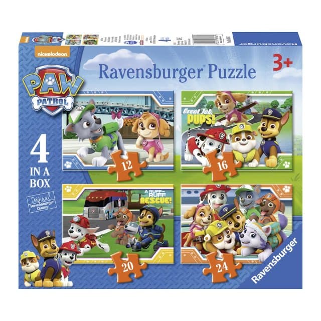 Ravensburger PAW Patrol Puzzel, 4in1