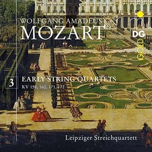 Leipziger Streichquartett - Mozart: Early String Quartets Vol.3 (CD)
