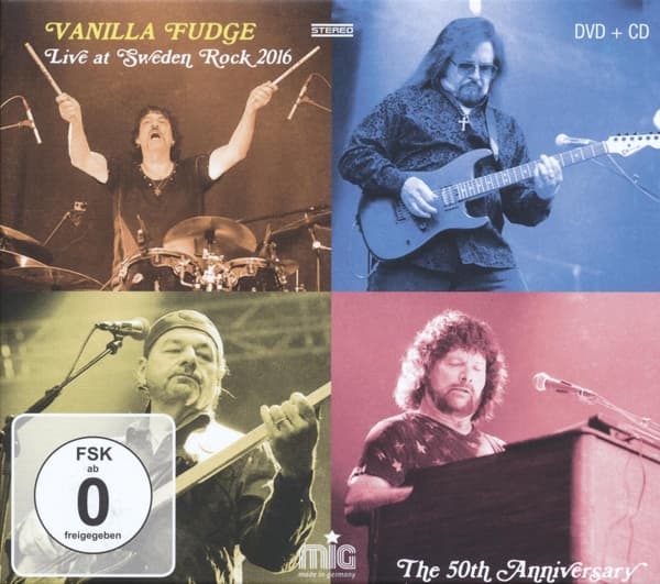 Vanilla Fudge - Live At Sweden Rock 2016 - The 50th Anniversary (CD | DVD)