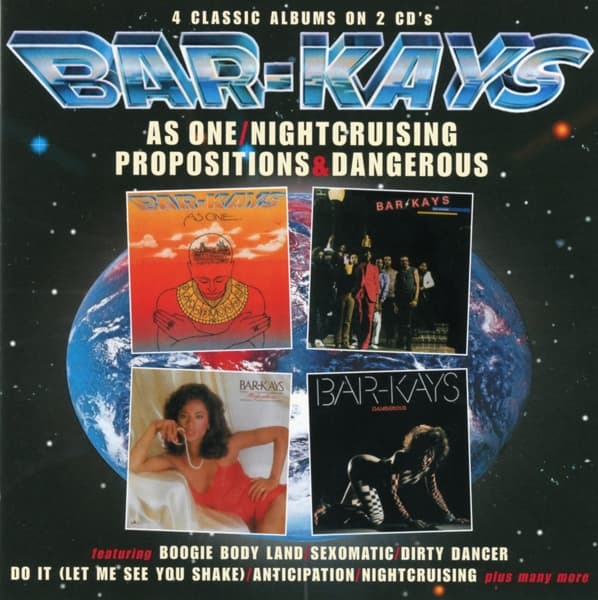 Bar-Kays - As One / Nightcruising / Propositions & Dangerous (2 CD)