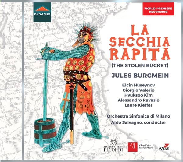 Elcin Huseynov, Giorgio Valerio, Hyuksoo Kim, Orchestra Sinfonica Di Milano Giuseppe Verdi, Aldo Salvagno - Ricordi: La Secchia Rapita (CD)