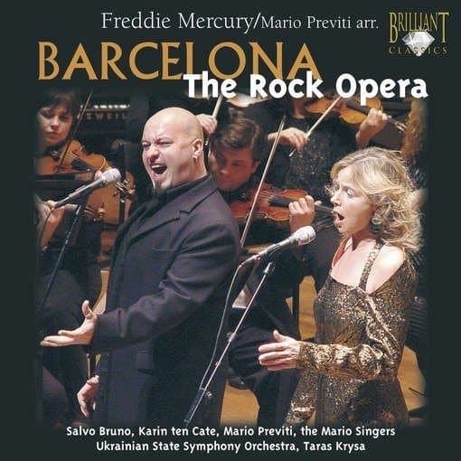 Salvo Bruno, Karin ten Cate, Ukrainian State Symphony Orchestra, Taras Krysa - Barcelona, The Rock Opera (CD)