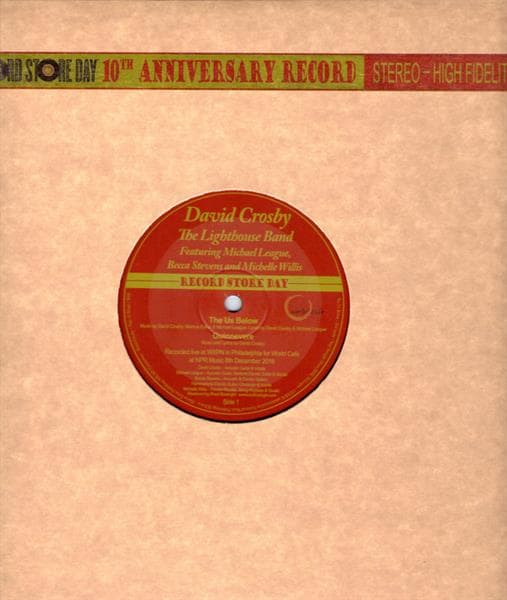 David Crosby & The Lighthouse Band - A Record Store Day 10th Anniversary Record