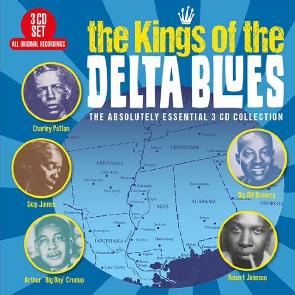 Various Artists - The Kings Of The Delta Blues (3 CD) (Remastered)