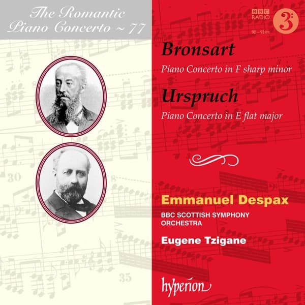 Emmanuel Despax, BBC Scottish Symphony Orchestra, Eugene Tzigane - Piano Concertos (Bronsart & Urspruch) (CD)