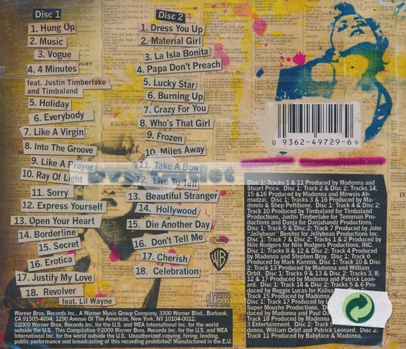 Madonna - Celebration (2 CD)