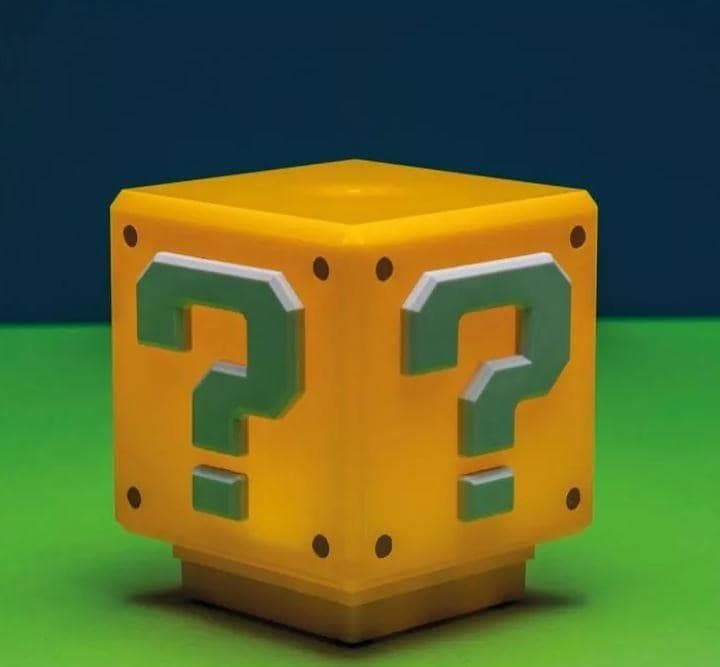 Super Mario - Mini Question Block Light