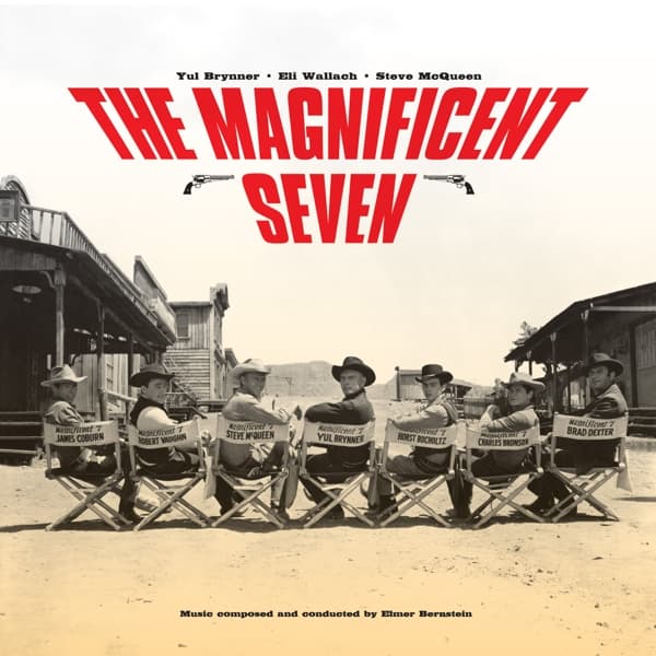 Elmer Bernstein - The Magnificent Seven (LP) (Limited Edition) (Coloured Vinyl)