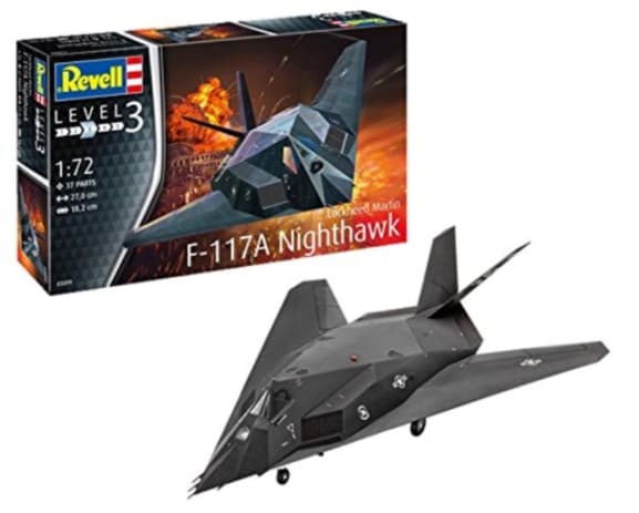 Military Plane - F-117a Nighthawk Stealth Fighter (Toy)