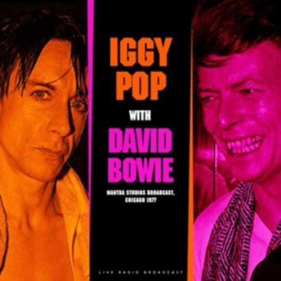 Iggy Pop & David Bowie - Mantra Studios Broadcast, Chicago 1977 (LP)
