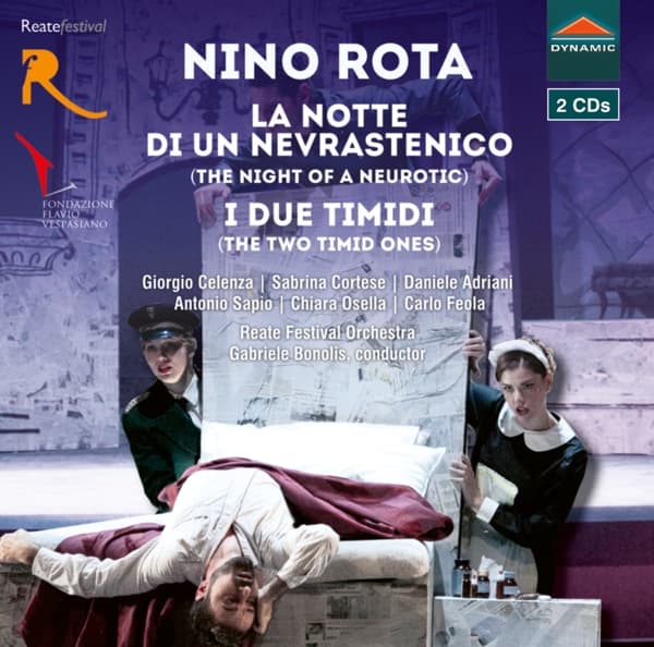 Reate Festival Orchestra, Gabriele Bonolis - Rota: La Notte Di Un Nevrastenico (2 CD)