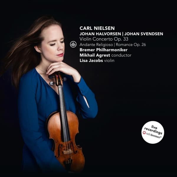 Bremer Philharmonisches Staatsorchester, Mikhail Agrest, Lisa Jacobs - Violin Concerto Op. 33 | Andante Religioso | Romance Op. 26 (CD)