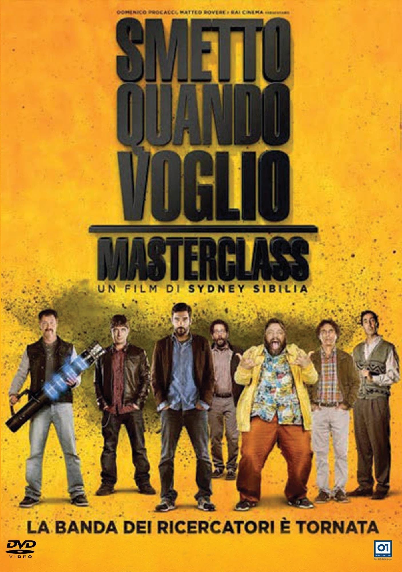 Leo,sermonti,de Rienzo,lo Cascio - Smetto Quando Voglio Masterclass