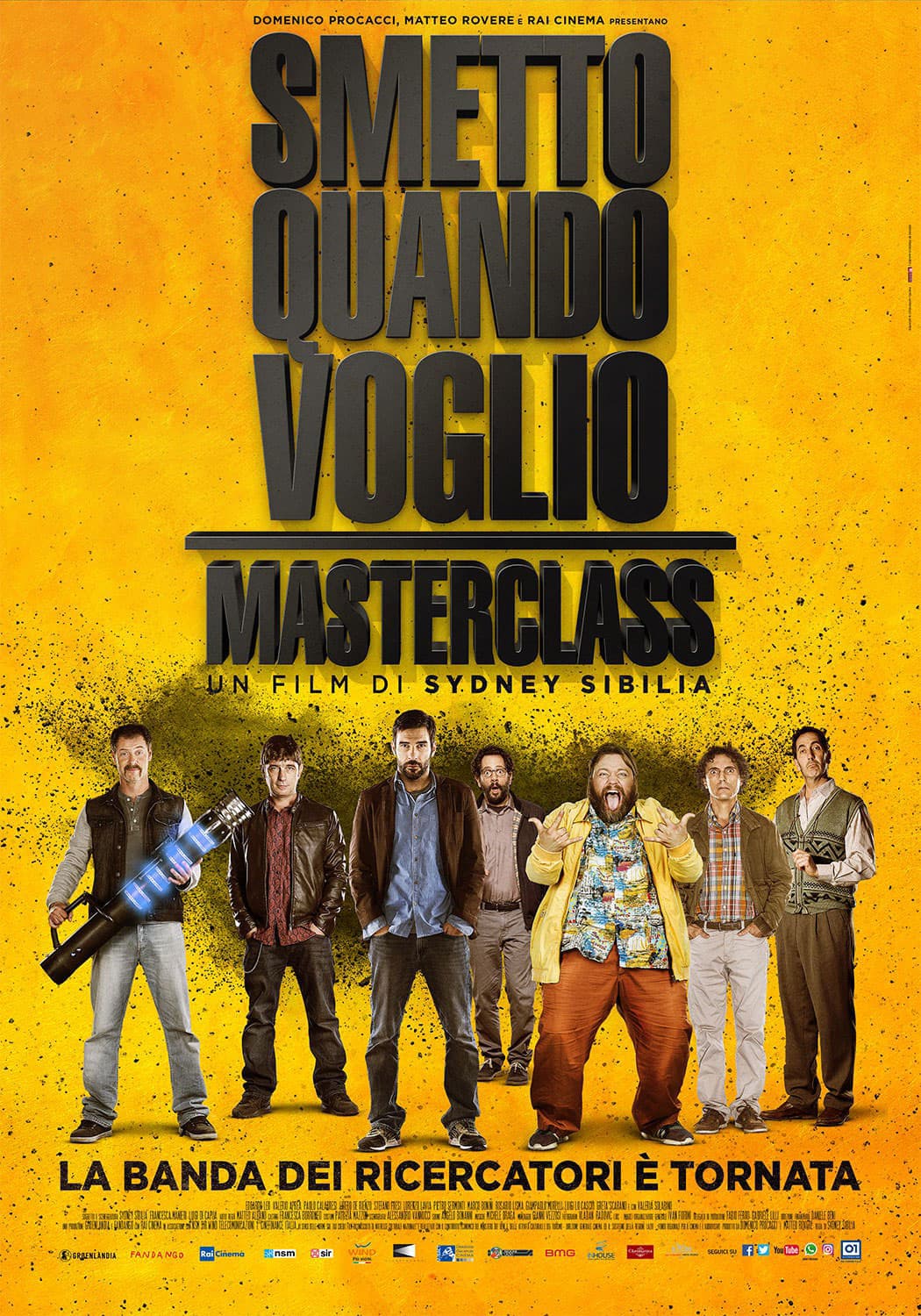 Leo,sermonti,de Rienzo,lo Cascio - Smetto Quando Voglio Masterclass