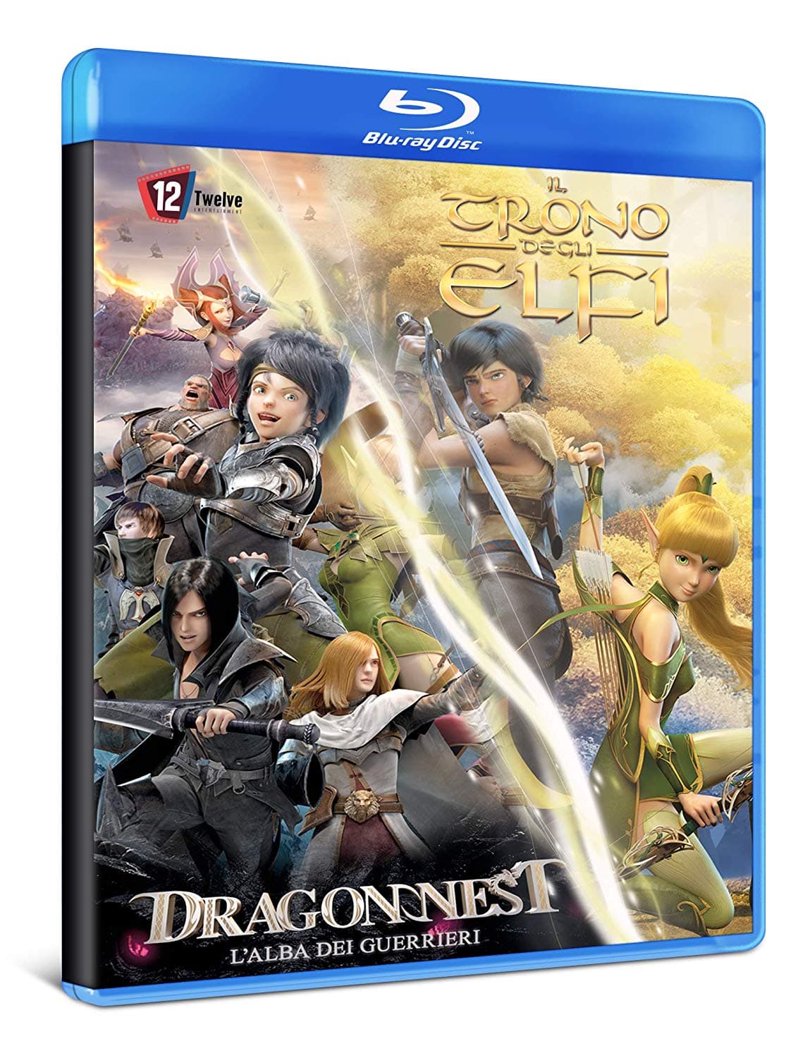 Animazione Digitale - Dragon Nest - L'alba Dei Guerrieri/ Il Trono Degli Elfi (box 2 Br)