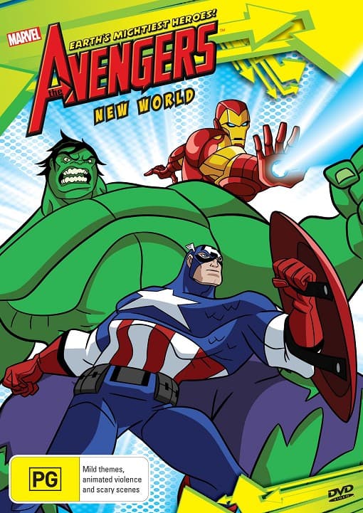 Frank Paur - The Avengers New World | Animated | Non-uk Format | Region 4 Import - Australia