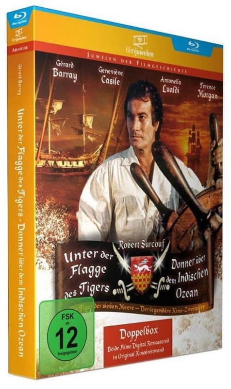 Unter Der Flagge Des Tigers / Donner ?ber Dem Indischen Ozean (blu-ray) (Import)