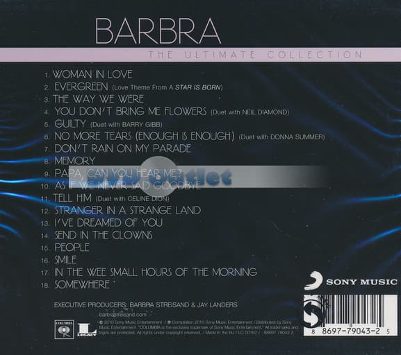 Barbra Streisand - The Ultimate Collection (CD)