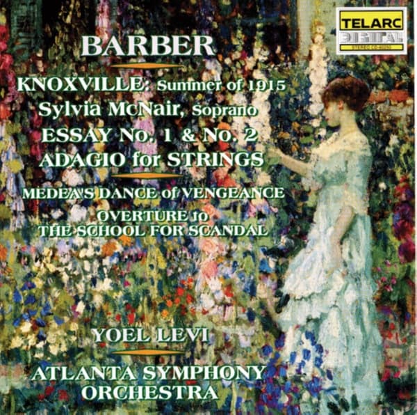 Sylvia McNair, Atlanta Symphony Orchestra, Yoel Levi - Barber: Adagio For Strings/Summer Of 1915 (CD)