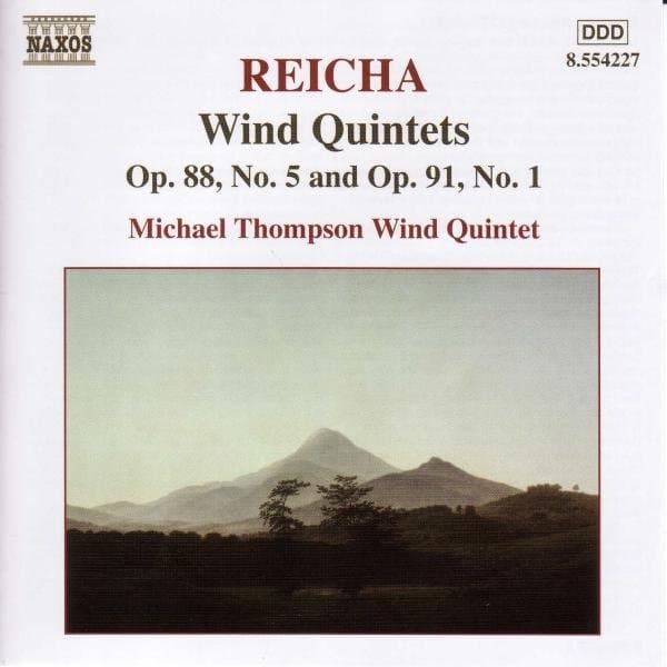 Michael Thompson Wind Quintet - Reicha: Wind Quintets Op.88, No.5 (CD)