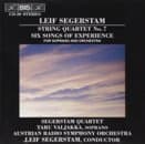 Taru Valjakka, Segerstam Quartet, Austrian Radio Symphony Orchestra - Segerstam: String Quartet No. 7 | Six Songs Of Experience (CD)